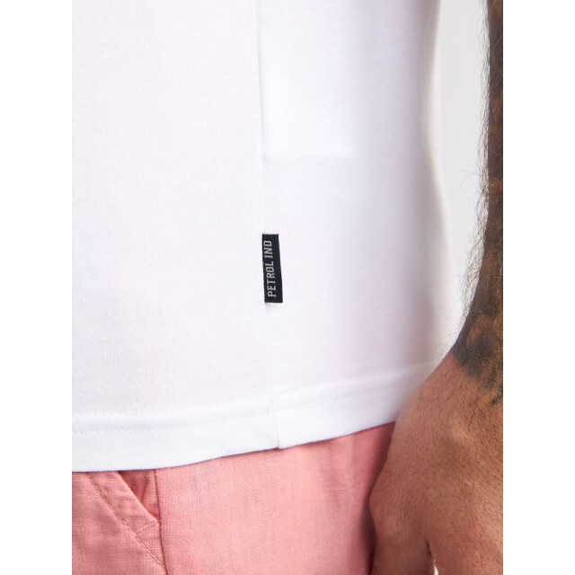 Petrol Industries men t-shirt ss m-1060-tsr613 0000 bright white 05011.100.0344 large