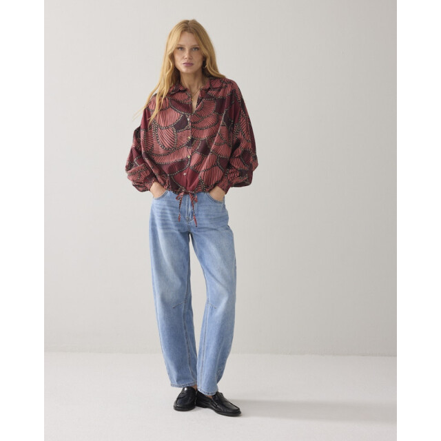 Summum blouse all over print 2s3433-12377 120 multicolour 06615.500.0049 large