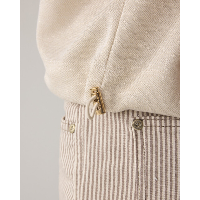 Summum top boxy tee sparkle 3s5275-30755 122 ivory 06010.170.0245 large