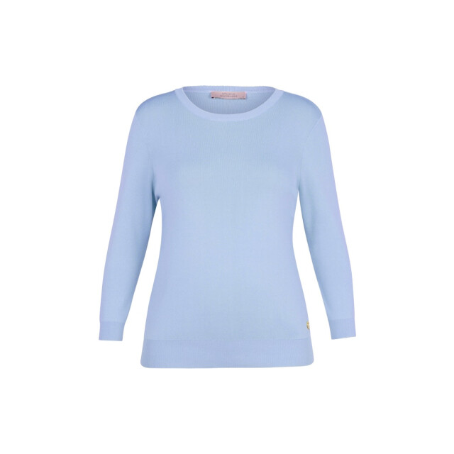 Studio Anneloes luna 3/4 slv pullover 13604 7000 pastel blue 06712.210.0043 large