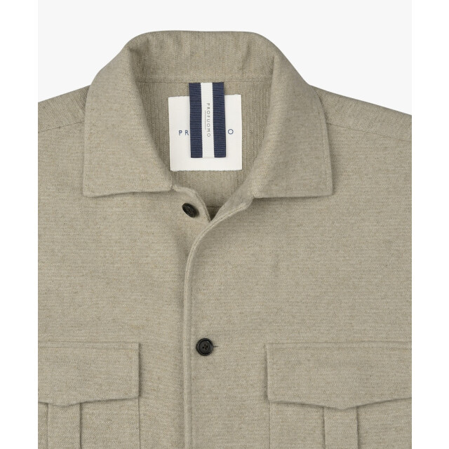 Profuomo overshirt structured ppxf10002a f1 sand 05633.820.0022 large