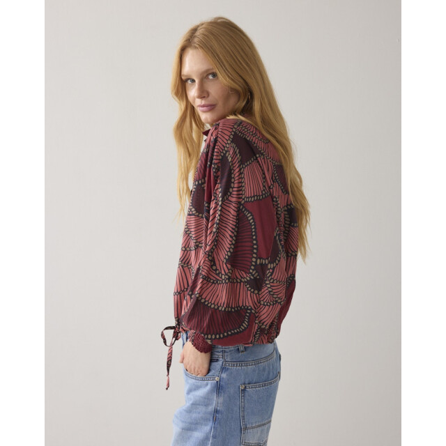 Summum blouse all over print 2s3433-12377 120 multicolour 06615.500.0049 large