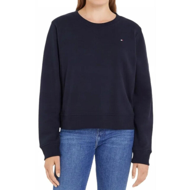Tommy Hilfiger Dames sweatshirt katoen UTNA1333_navyblue large