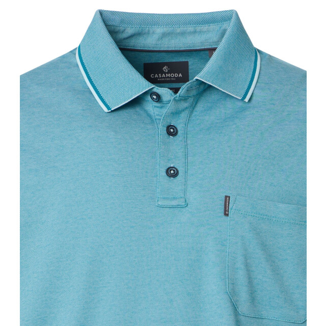 Casamoda Heren polo 993106500 397 maui blue Polo 993106500 397MauiBlue large
