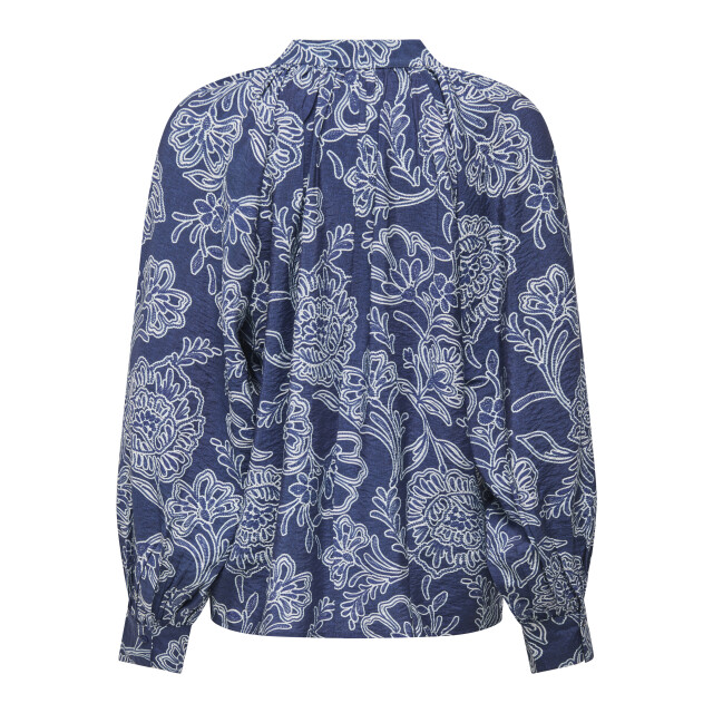 Jacqueline de Yong elise life l/s top wvn 15367930 dark denim 06615.211.0122 large