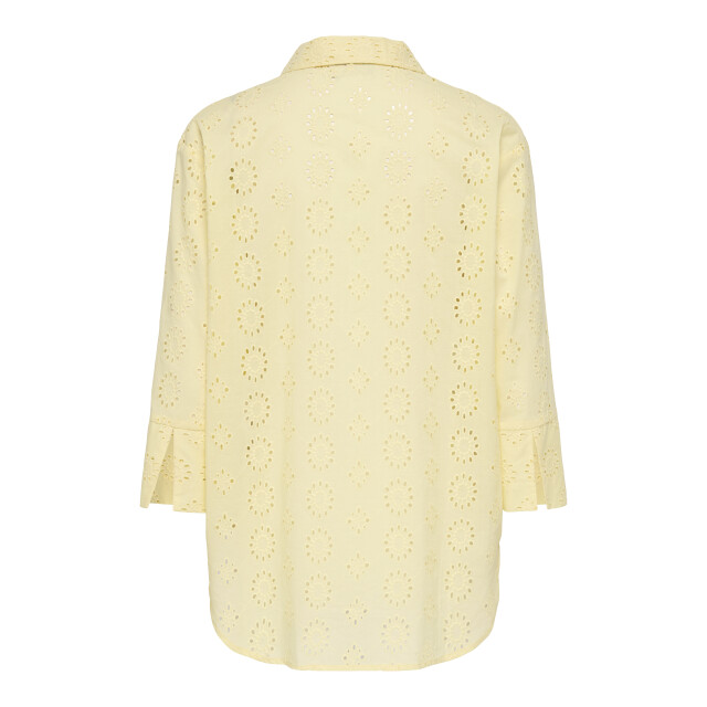 Jacqueline de Yong tallie 3/4 long shirt wvn noos 15292179 cloud dancer double cream 06615.410.0153 large