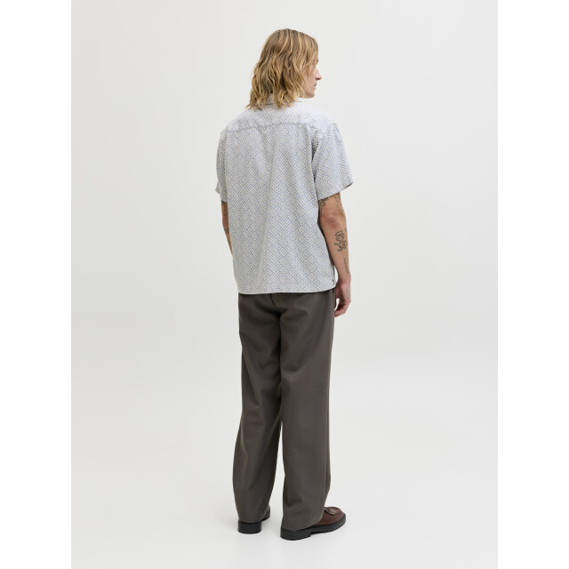 Jack & Jones jprbluwinson print dobby s/s shirt 12291956 ashley 05632.211.0010 large