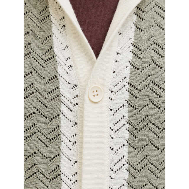 Jack & Jones jortyler knit ss polo sn 12272863 sea salt 05311.112.0040 large