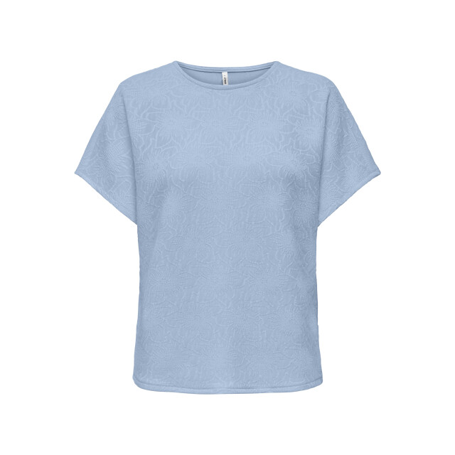 Only onlvelma s/s loose o-neck top jrs 15368610 cashmere 06613.211.0032 large