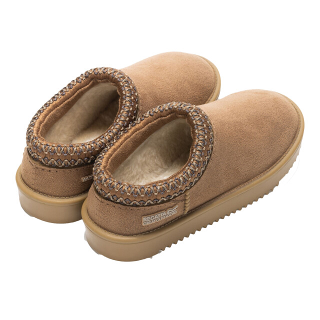 Regatta Risley waterdichte muiltjes voor kinderen/kinderen UTRG12675_burnttan large