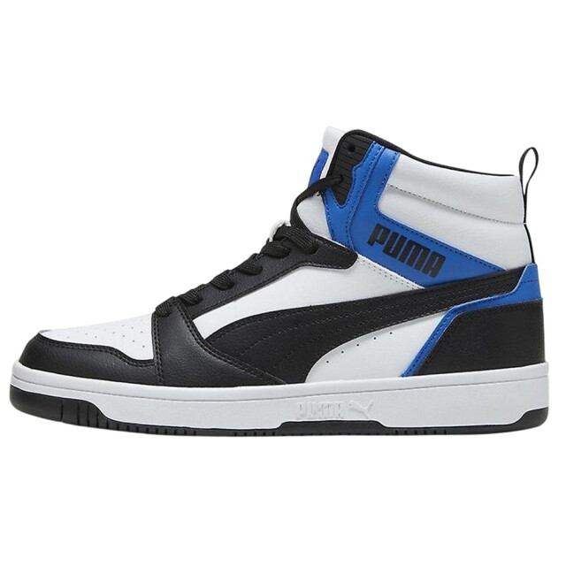 Puma Heren rebound v6 leren trainers UTPP7006_whiteblackblue large
