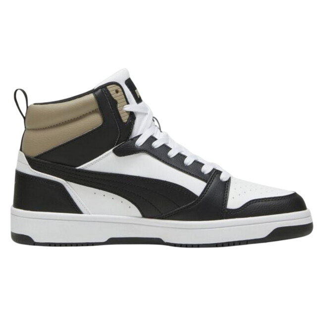 Puma Heren rebound v6 leren trainers UTPP7006_whiteblack large