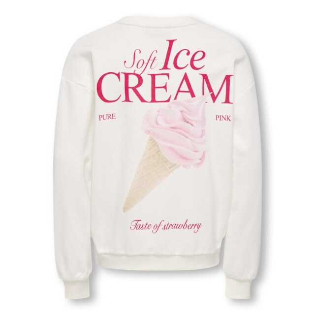 Only Kogphilea life ls loose sweater off-white 2209.02.0003 large