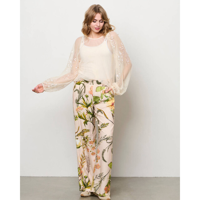 &Co Woman Blouse lange mouw bl422 nika &Co Woman Blouse lange mouw BL422 NIKA large