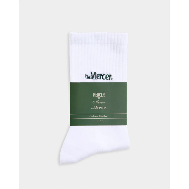 Mercer Amsterdam the mercer classic sock meac261001 100 white 06861.100.0006 large