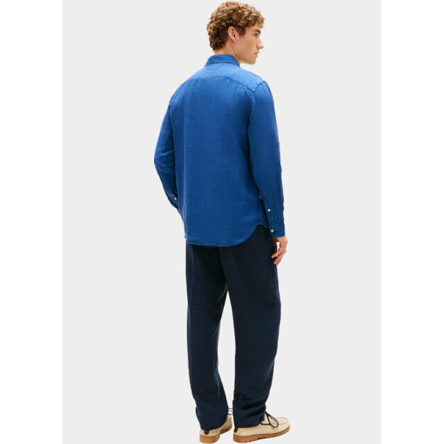 Tommy Hilfiger Casual hemd lange mouw pigment dyed li solid rf shir mw0mw41530/c3i 204795 large