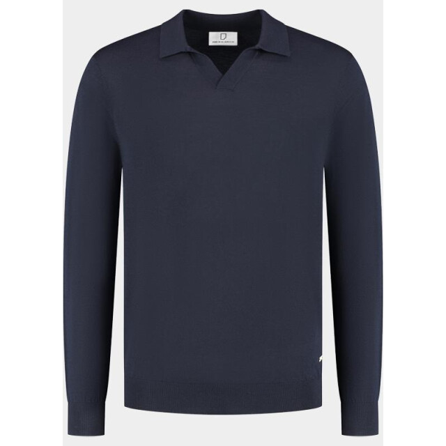 Born with Appetite Polo lange mouwen heren connor knit ls bwa26105co75/4001 205646 large