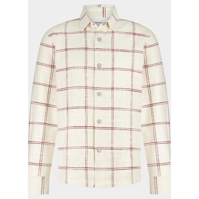 Bos Bright Blue Supply & co. overshirt forrest shirtjacket sco26114fo92/1002 205557 large