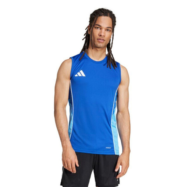 Adidas Heren tiro 25 mouwloze wedstrijdshirt UTPP3241_blue large