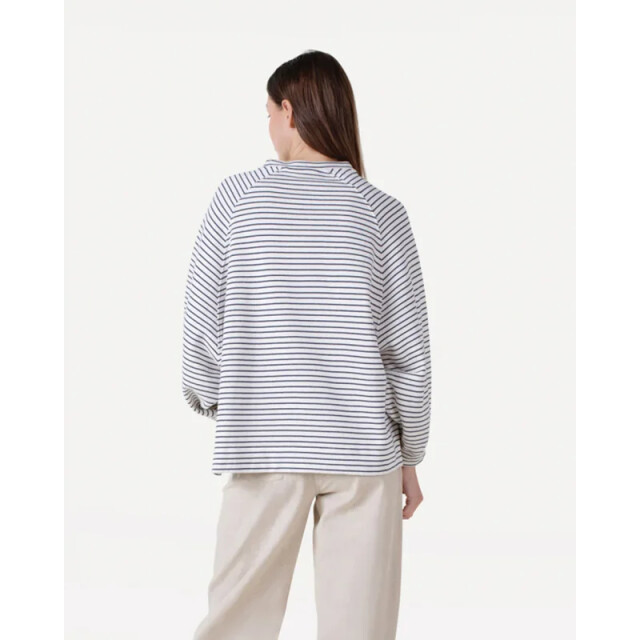 Another Label Flori stripe sweat - Flori stripe sweat - Another Label large