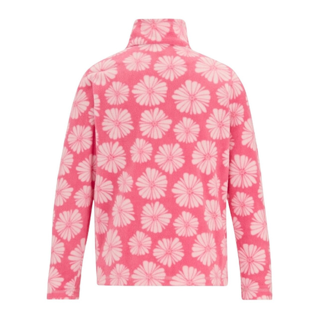 Regatta Hot shot ii bloemen fleece top voor kinderen/kinderen UTRG12879_pinkhaze large