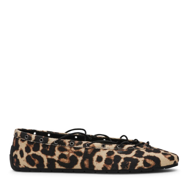Steve Madden Pointe leopard ballerina's dames 11005032 04004 969 large