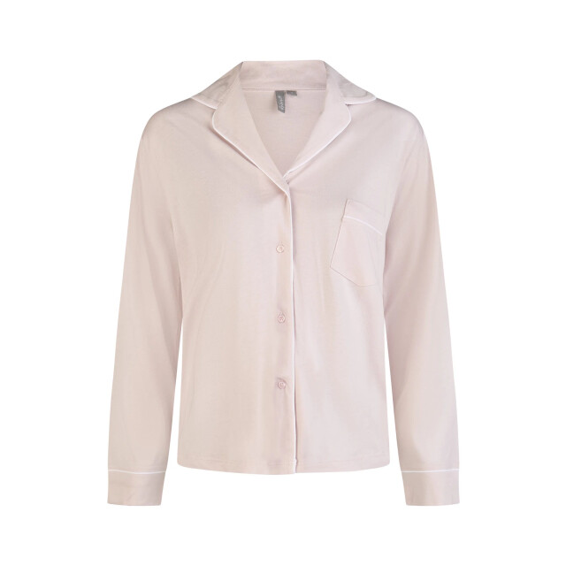 By Louise Dames pyjama set lang modal met knoopsluiting BL-6177-02 large