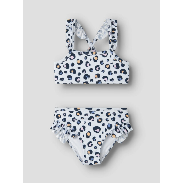 Name It Meisjes bikini set nmfzanimal wit/multicolor dierenprint 13253278-Ancient Water large