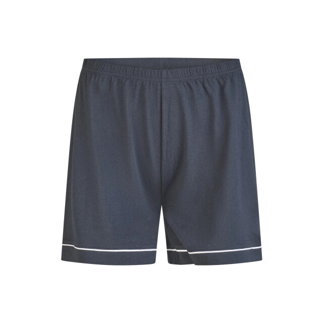 By Louise Dames korte pyjama set modal shortama met knoopsluiting donker BL-6289-02 large