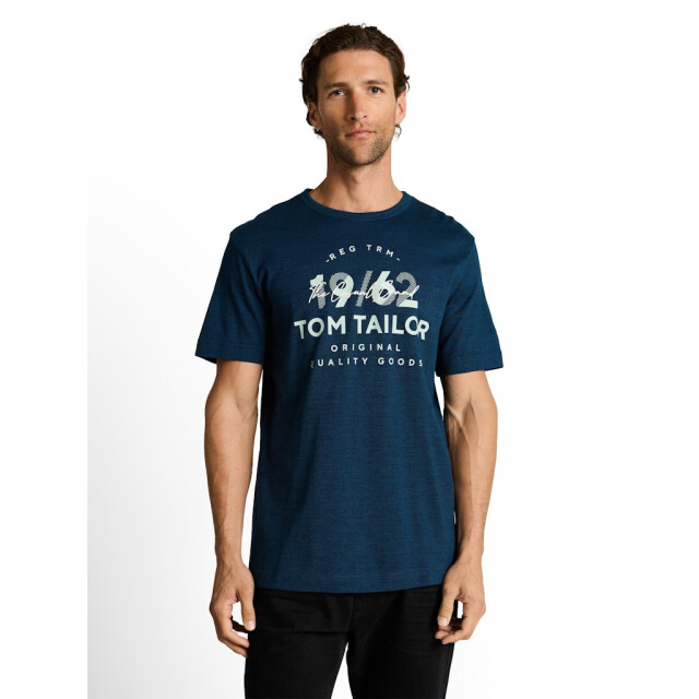 Tom Tailor Printed fine t-shirt navy 5339.37.0022 large