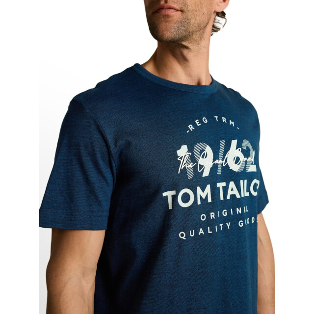 Tom Tailor Printed fine t-shirt navy 5339.37.0022 large