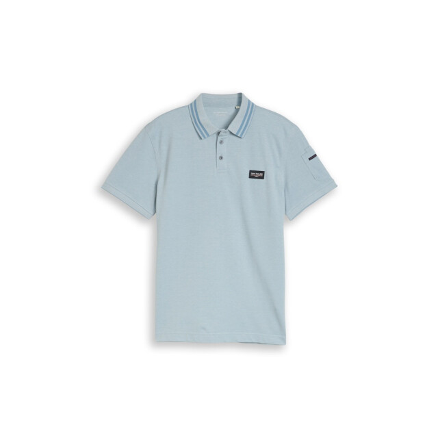 Tom Tailor Detail polo licht 5369.31.0016 large