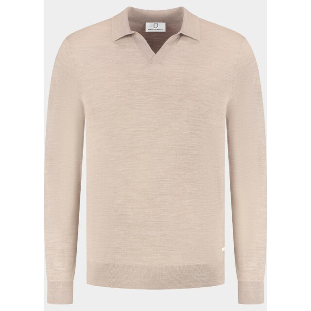 Born with Appetite Polo lange mouwen heren connor knit ls bwa26105co75/2500 205644 large