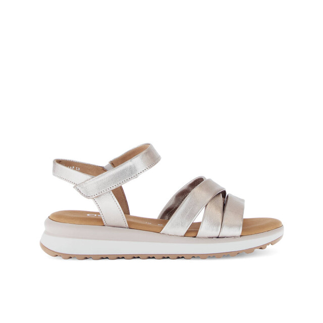 Gabor Gabor Sandalen met hak 82.844.82 Sandalen Beige Gabor Sandalen met hak 82.844.82 large