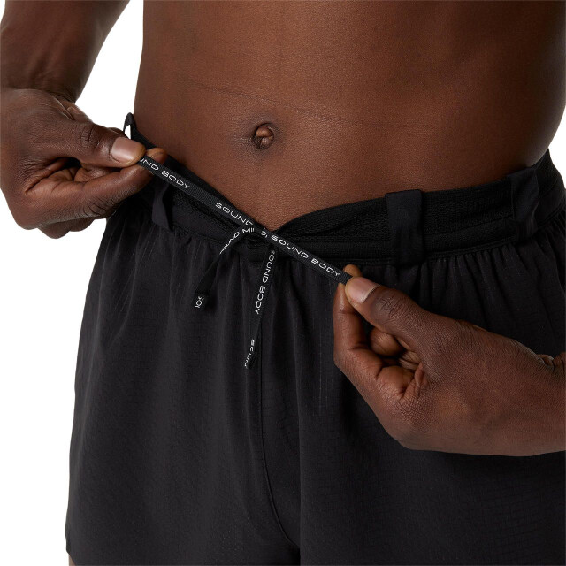 Asics metarun split short short running heren - 074743_990-L large