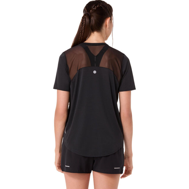 Asics road ss top hardloop t-shirt korte mouw zomer dames - 074746_990-L large