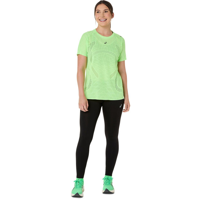 Asics metarun ss top hardloop t-shirt korte mouw zomer dames - 074747_300-L large