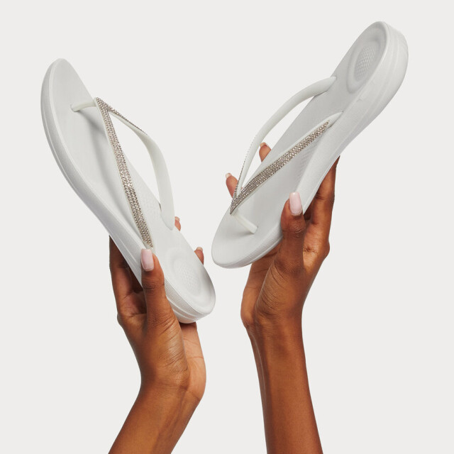 FitFlop Fitflop™ iqushion sparkle tpu urban white FitFlop™ Iqushion Sparkle TPU urban white large