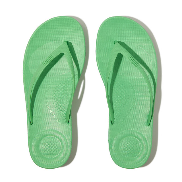 FitFlop Fitflop iqushion tm slippers dames pop green FitFlop Iqushion TM Slippers Dames Pop Green large
