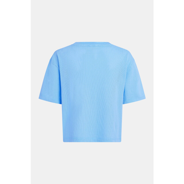 Penn & Ink S26f1839 478-01 penn en ink t-shirt print ciel white S26F1839 478-01 large