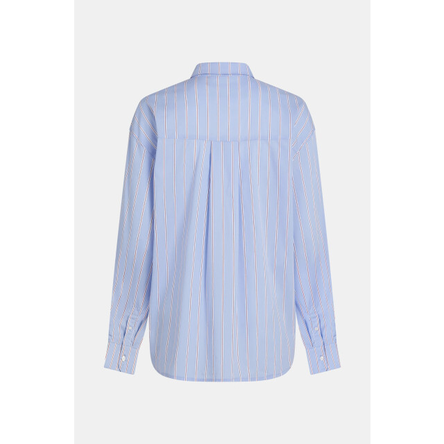 Penn & Ink S26z831 54 penn en ink blouse stripe blue S26Z831 54 large