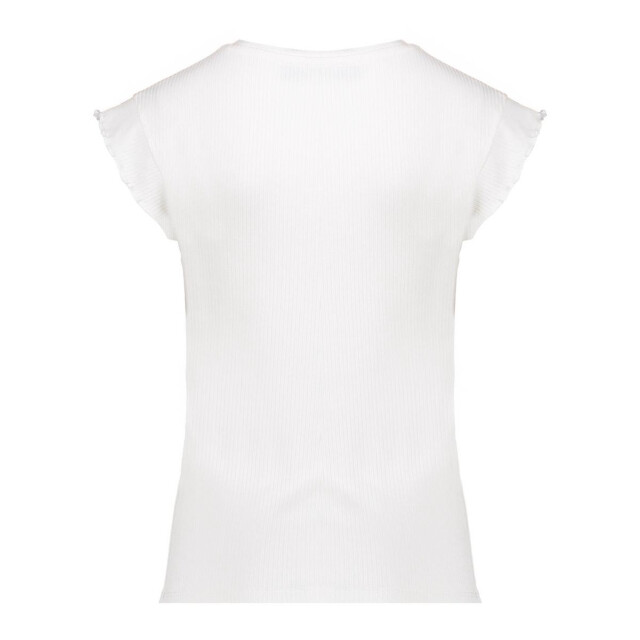 Geisha 62144k-41 rib ruffle t-shirt  62144K-41  large