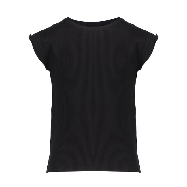 Geisha 62144k-41 rib ruffle t-shirt  62144K-41  large