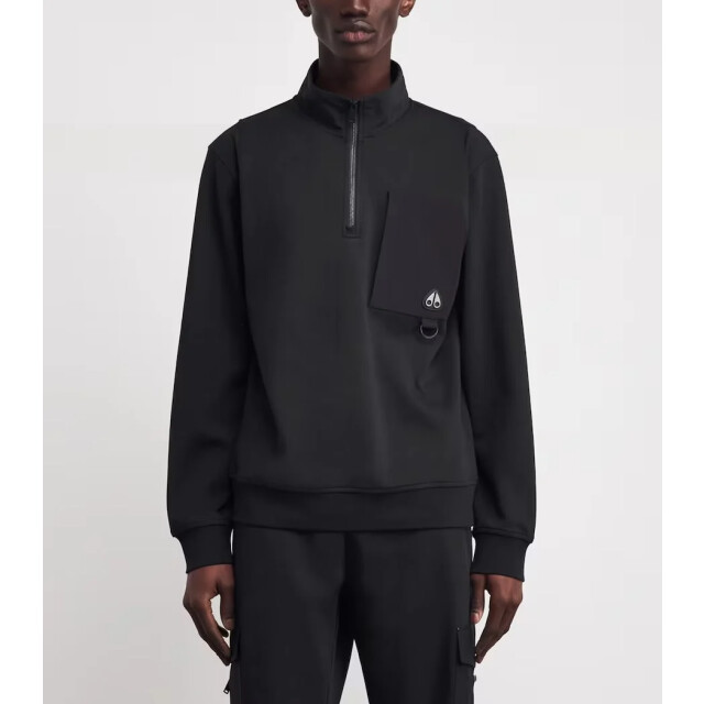 Moose Knuckles Dalon 1/4 zip sweater 161900346 large