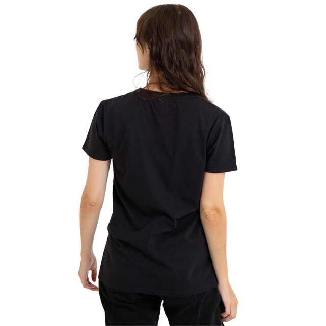 Disney Dames mickey mouse geruit racing t-shirt UTTV30473_black large