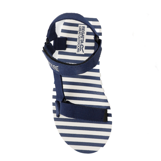 Regatta Dames lady vendeavour stripe sandalen UTRG12881_navy large