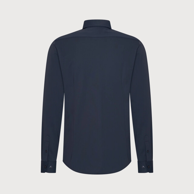 Blue Industry Het stretch overhemd | 6100.61-NAVY large