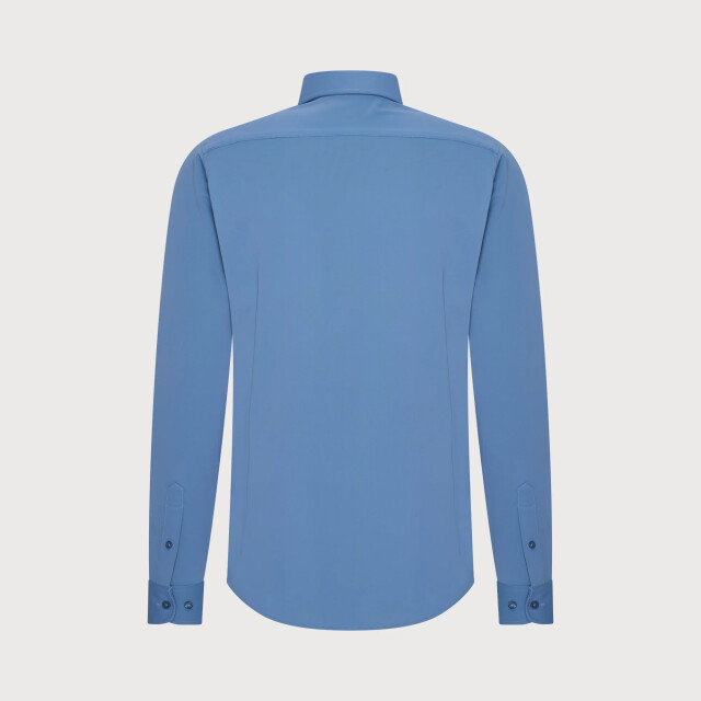 Blue Industry Het stretch overhemd | 6100.61-BLUE large