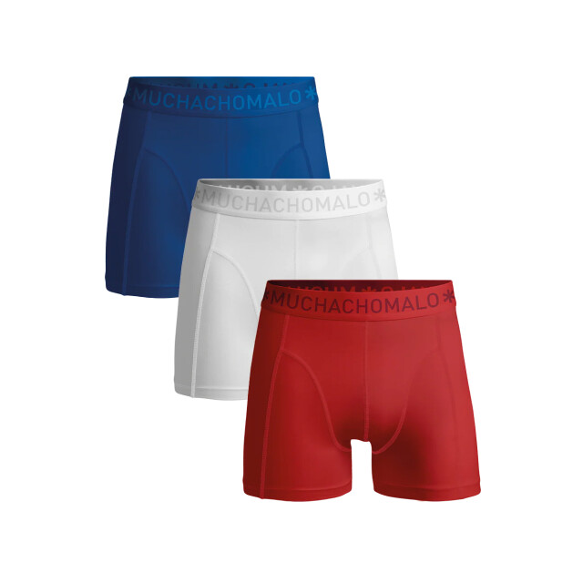Muchachomalo Heren 3-pack boxershorts U-SOLID1010-1286 large