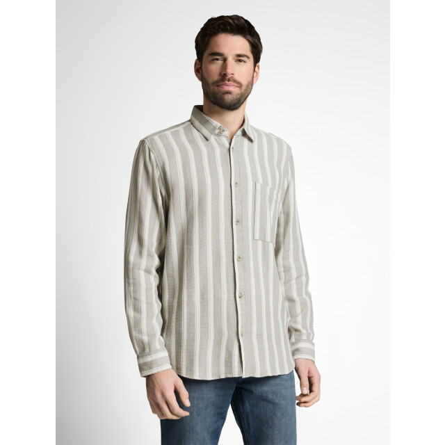 Tom Tailor Structured stripe shirt 1049590 large